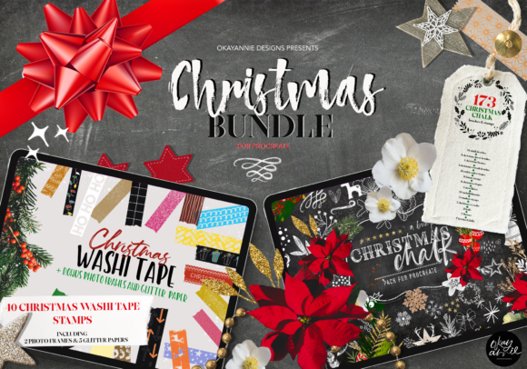 Download Christmas Procreate Brushes Bundle - Premium Resources