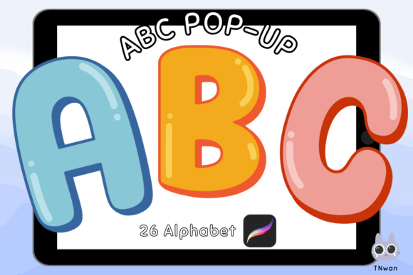 Download Alphabet Procreate Brush Stamp Letters - Letters Collection