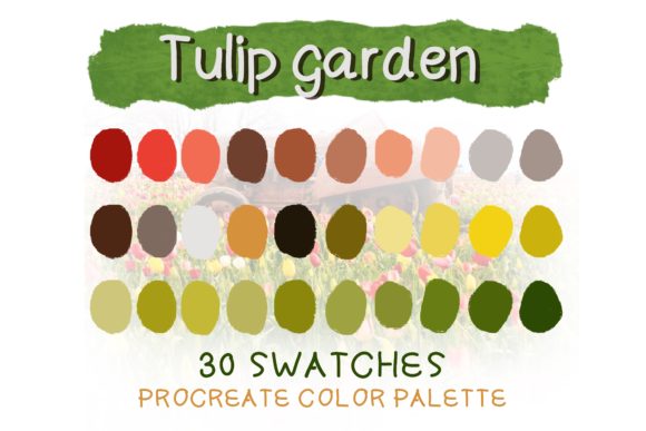 Download Tulip Garden Procreate Color Palettes - Palettes Collection